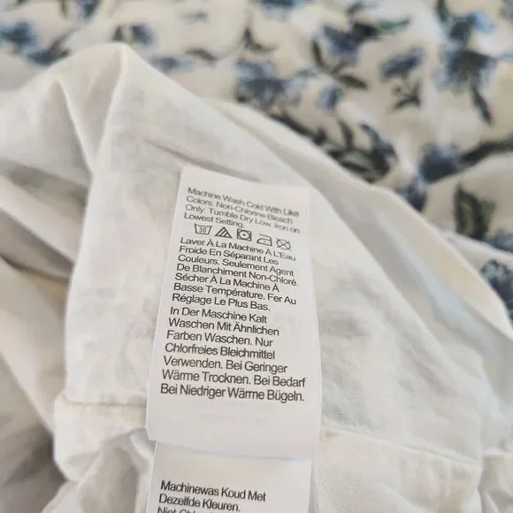 J.Crew Women's Floral Tiered Midi Dress Preppy Coastal Flowy Beachy Ruffles 10 - Picture 8 of 11